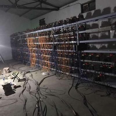 A modern mining farm in the Netherlands