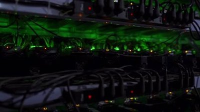 Cutting-edge Kaspa mining rig setup illustrating advanced hardware design