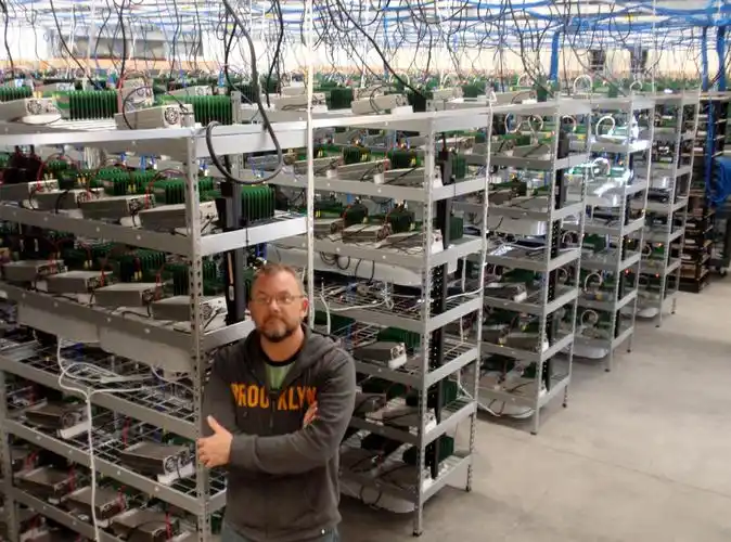 A high-performance mining rig showcasing advanced hardware components